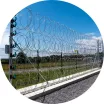 Exemple clôture détectrice électrifiée Eryma