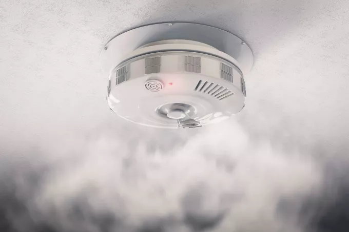 Une alarme incendie 